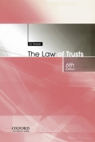 Law of Trusts 0406009058 Book Cover