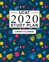 UCAT Study Plan: 3 Month Planner for UCAT preparation. Ideal for tracking progress, creating daily study schedule and Organising UCAT practice - Large (8 x 10 inches) 1675547858 Book Cover