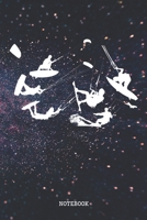 Notebook: Great Kite Surfing Quote / Kitesurfing Saying Kite Sports Planner / Organizer / Lined Notebook (6 x 9) 1671168429 Book Cover