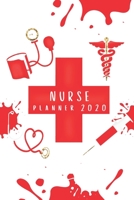Nurse Planner 2020: Blank daily and weekly calendar 2020 to organize your life day by day! Perfect gift for nurses. Cool cover design. 1671816730 Book Cover