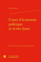 Cours d'Economie Politique Et Ecrits Epars (French Edition) 240616781X Book Cover