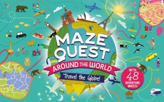 Maze Quest: Around the World 1804537691 Book Cover