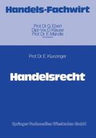 Handelsrecht 3409021582 Book Cover