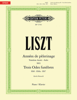 Ann�es de P�lerinage -- Troisi�me Ann�e (Italie), Trois Odes Fun�bres: S163, S516, S516a, S517; Urtext 0577011103 Book Cover