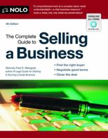 The Complete Guide to Selling a Business (Book with CD-Rom) 141330706X Book Cover