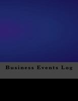 Business Events Log 1541021584 Book Cover