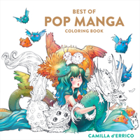 Best of Pop Manga Coloring Book 1984862766 Book Cover