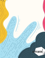 Notebook: Notebook with cute cartoon cover Extra large (8.5 x 11) inches, 110 pages, Line page. 1674264275 Book Cover