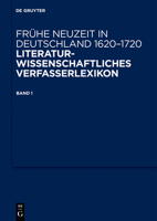 Fruhe Neuzeit in Deutschland. 1620-1720. Band 1: Band 1 3110547686 Book Cover