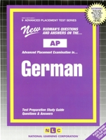 AP German (w/audio CD) (Advanced Placement Test Series) 0837362091 Book Cover