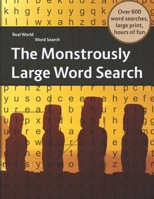 The Monstrously Large Word Search 1086009185 Book Cover