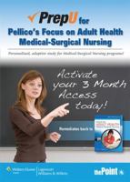 PrepU for Pellico's Focus on Adult Health: Medical-Surgical Nursing 145114881X Book Cover
