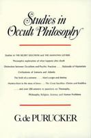 Studies in Occult Philosophy 0911500537 Book Cover