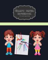 Graph Paper Notebook: Boy and Girl Teen Quad Ruled 4 squares per inch, Graph Theory Composition Notebook 122 page, Soft Cover 8 inch x 10 inch. 1725543273 Book Cover