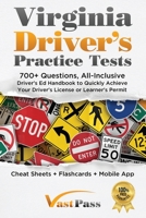 Virginia Driver's Practice Tests: 700+ Questions, All-Inclusive Driver's Ed Handbook to Quickly achieve your Driver's License or Learner's Permit 1955645116 Book Cover