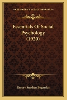 Fundamentals of Social Psychology (Classics in Psychology) 1164637894 Book Cover