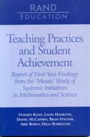 Teaching Practices and Student Achievement 0833028790 Book Cover