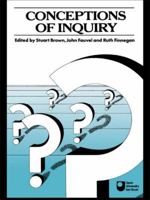 Conceptions of Inquiry 0415045657 Book Cover