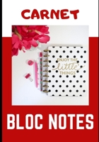 CARNET BLOC NOTES: Cahier de notes - 100 pages lignées - étudiants - Travail - organisateur - planificateur - planner - planning - cahier de texte - ... - garçons - personnel - pro (French Edition) 1670076075 Book Cover