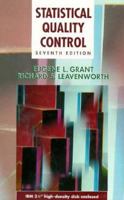 Statistical Quality Control (McGraw-Hill Series in Industrial Engineering and Management) 0070241171 Book Cover