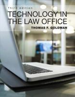 Technology in the Law Office with NEW MyLegalStudiesLab and Virtual Law Office Experience 0133053458 Book Cover