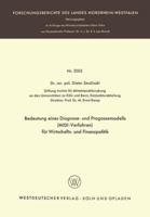 Bedeutung Eines Diagnose- Und Prognosemodells (MIDI-Verfahren) Fur Wirtschafts- Und Finanzpolitik 3663004287 Book Cover