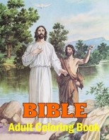 Bible Adult Coloring Book: A Christian Coloring Book for Kids and Their Adults A Scripture Coloring Book for Adults & Teens (Bible Verse Coloring) 1699633029 Book Cover