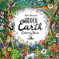 Hidden Earth Coloring Book: Color and Breathe 0760396124 Book Cover