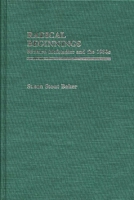 Radical Beginnings: Richard Hofstadter and the 1930s (Contributions in American History) 0313247137 Book Cover