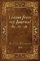 Leaves From My Journal 1598110578 Book Cover