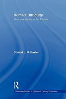 Hume's Difficulty: Time and Identity in the Treatise 0415804779 Book Cover