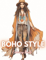Boho Style Coloring Book: 100+ New Designs for All Ages B0CV1GZCS9 Book Cover