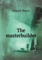 The Masterbuilder 551845354X Book Cover