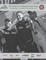 2019 SCCA Road Racing General Competition Rules 1793430128 Book Cover
