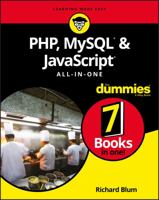 PHP, MySQL, & JavaScript All-in-One For Dummies 1119468388 Book Cover