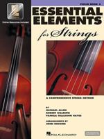 Essentials Elements 2000 For Strings: Violin: Book Two 0793542979 Book Cover
