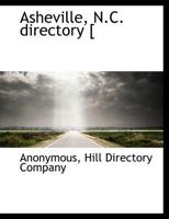 Asheville, N.C. directory [ 1010106368 Book Cover