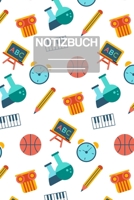 Notizbuch A5 Muster ABC Grundschule Schule School: - 111 Seiten - EXTRA Kalender 2020 - Einzigartig - Kariert - Karo - Raster - Geschenk - Geschenkidee 1710199865 Book Cover