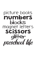 Picture Books Numbers Blocks: Notebook 109983323X Book Cover