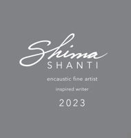 Shima Shanti Encaustic Fine Artist - Inspired Writer 2023 0991548167 Book Cover