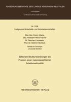 Sektorale Strukturwandlungen ALS Problem Einer Regionsspezifischen Arbeitsmarktpolitik 3531031090 Book Cover