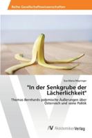 In der Senkgrube der Lächerlichkeit 3639471830 Book Cover