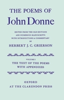 Poems of John Donne, Volume 1 1511766360 Book Cover