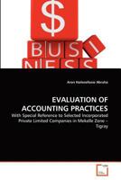 Evaluation of Accounting Practices 3639364899 Book Cover