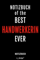Notizbuch für Handwerker / Handwerkerin: Originelle Geschenk-Idee [120 Seiten liniertes blanko Papier ] (German Edition) 1693143569 Book Cover
