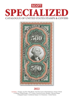 2022 Scott Us Specialized Catalogue of the United States Stamps & Covers: Scott Specialized Catalogue of United States Stamps & Covers 0894876198 Book Cover