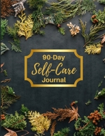 90-Day Self-Care Journal: Self Care Journal Workbook with Mood Tracker, Habit Tracker, Monthly and Weekly Spreads, as well as dot-grid and lined pages ... Extra Large 8.5 x 11 size. On Sale Now 1697922031 Book Cover