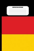 Composition Notebook: German Flag 1718100116 Book Cover