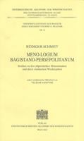 Meno-Logium Bagistano Persepolitanum: Studien Zu Den Altpersischen Monatsnamen Und Ihren Elamischen Wiedergaben 3700132484 Book Cover