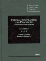 Watson and Billman's Federal Tax Practice and Procedure, 2D 0314276432 Book Cover